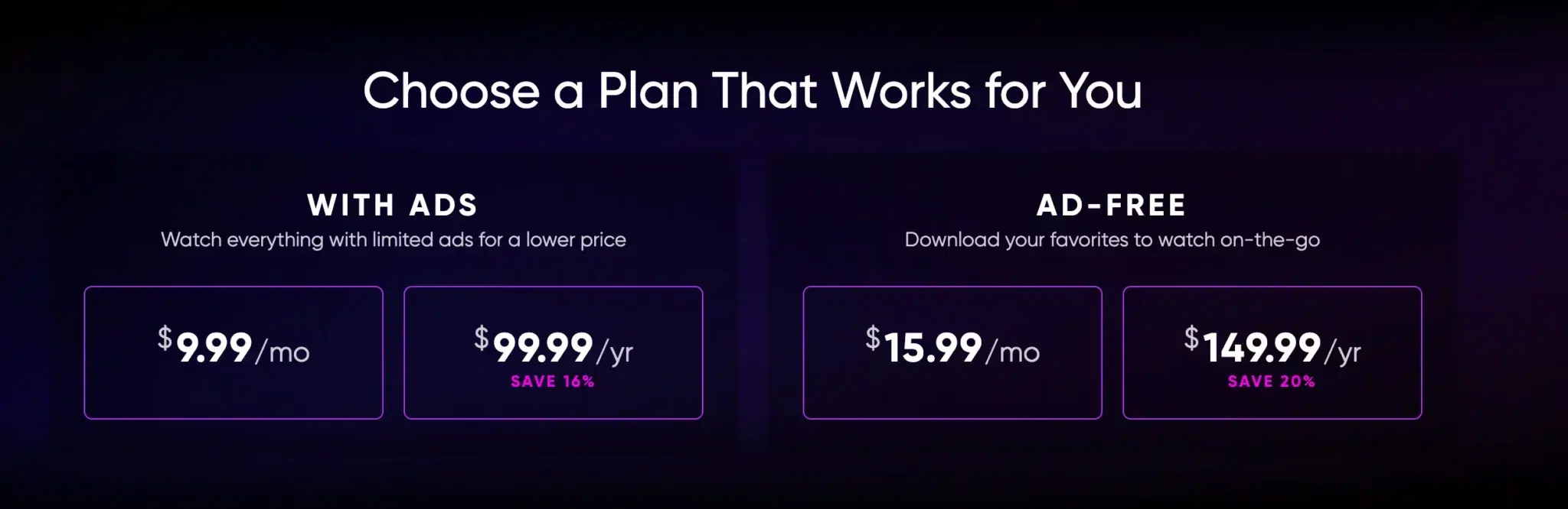  HBO Max Subscription Plans