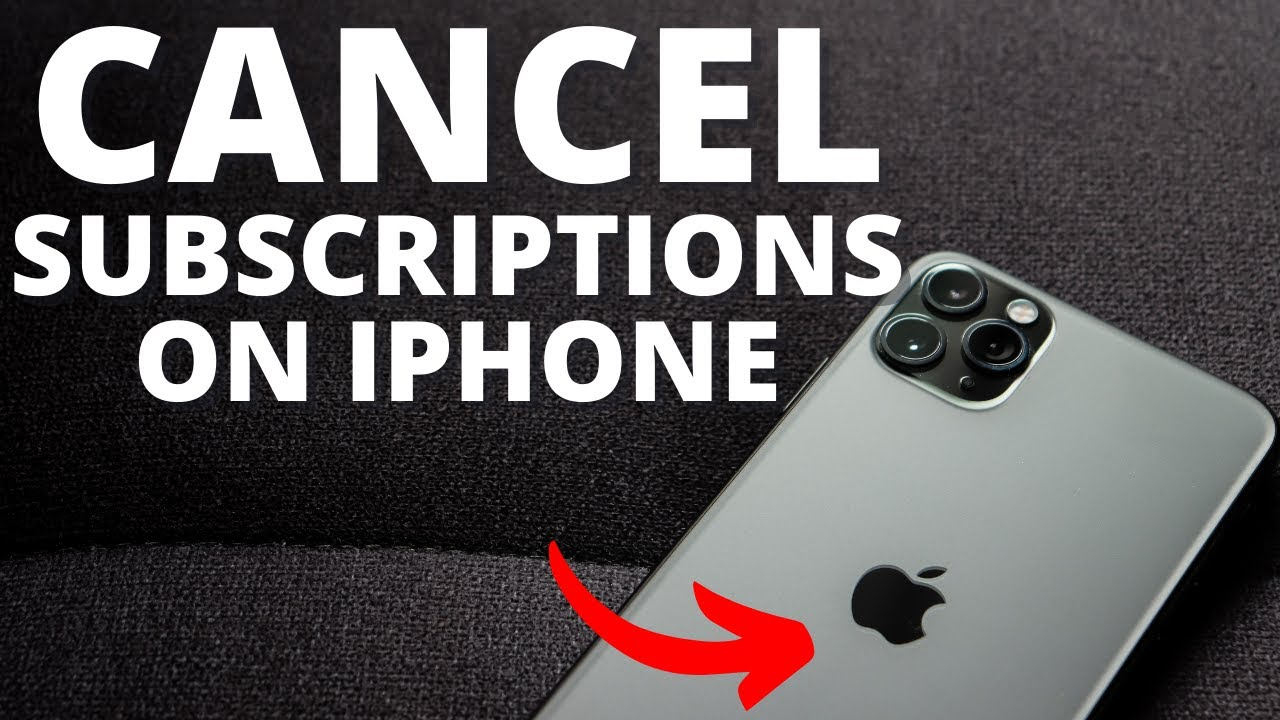 Canceling Subscription on iPhone and iPad