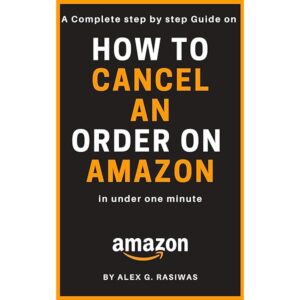How to cancel your Amazon order